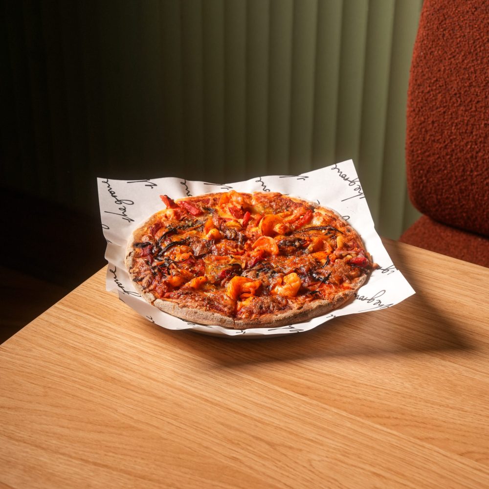Chilli Prawn Pizza