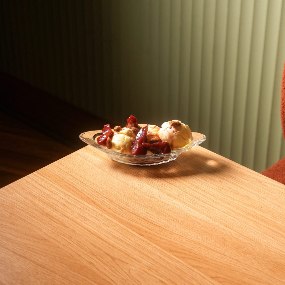 Poached Pear Sundae
